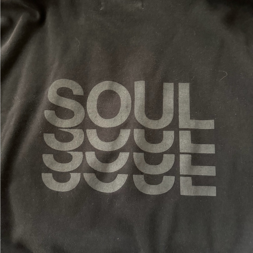 SoulCycle Black Hoodie Jacket size Large L🖤🖤K! - Picture 7 of 8